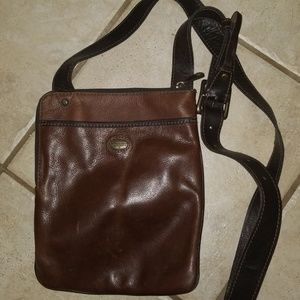 Fossil leather bag